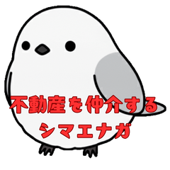 不動産を仲介するシマエナガ メインビジュアル